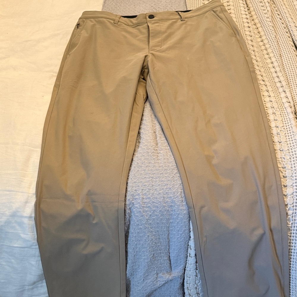 01.Algo Classic Tan Men's Chinos